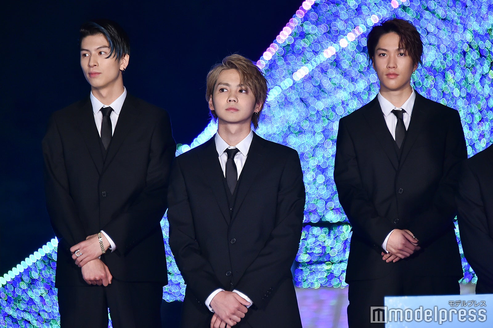 長谷川慎、吉野北人、藤原樹
（C）モデルプレス