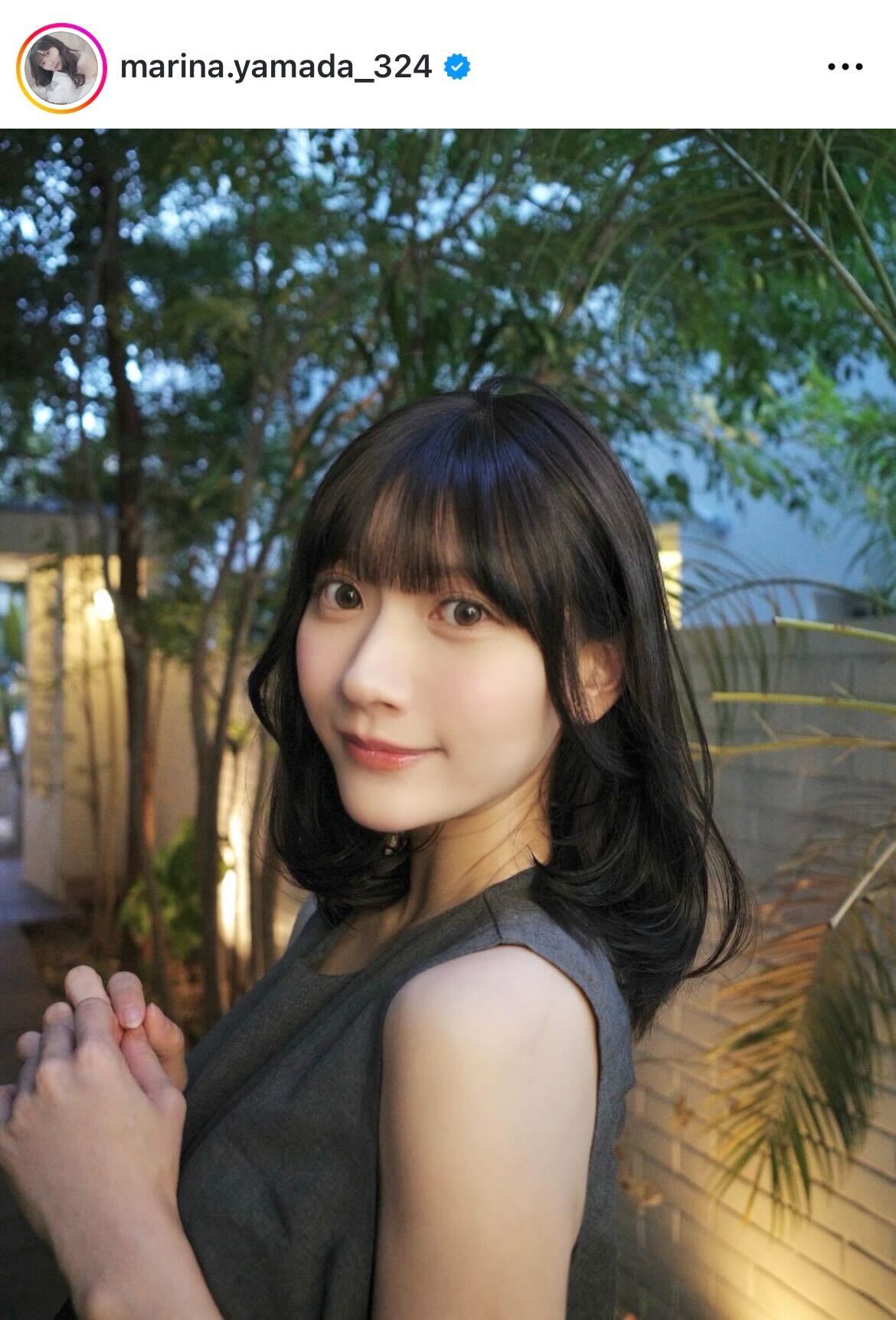 山田麻莉奈Instagramより