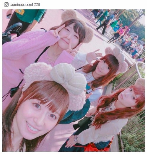 Silent Siren おそろいカチューシャでディズニー満喫 仲良しすぎる プライベートに反響 モデルプレス