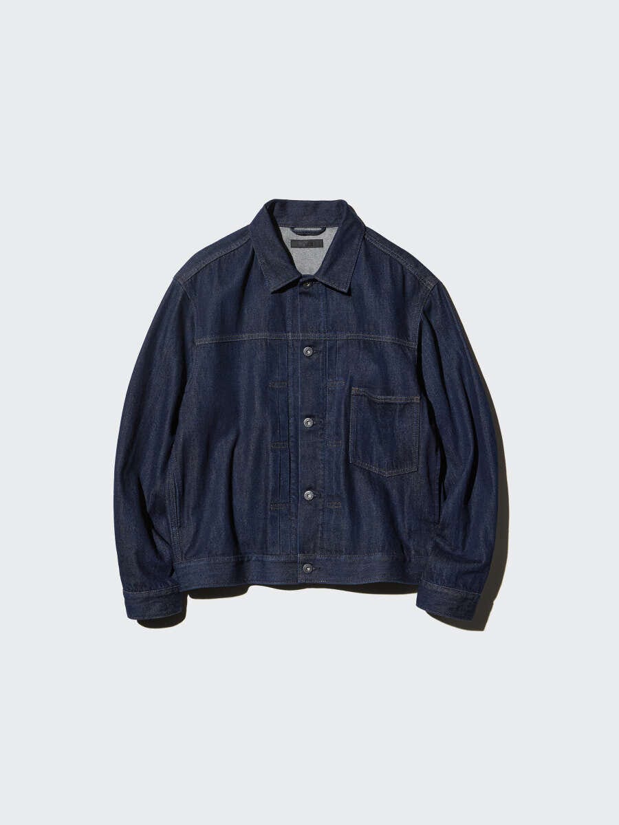 2026ユニクロレディースデニムトラッカージャケット