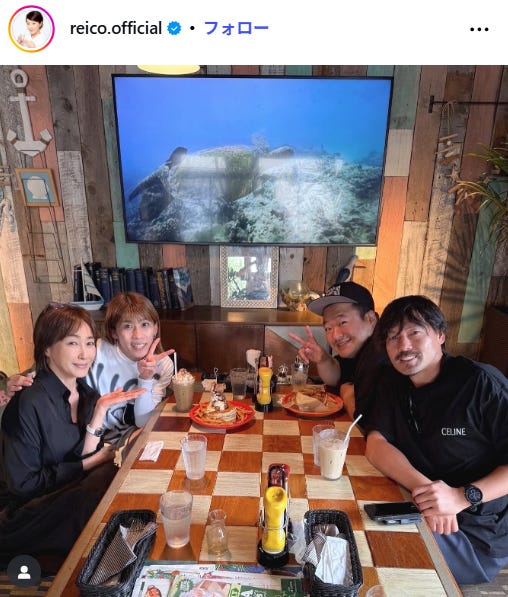 高島礼子Instagramより