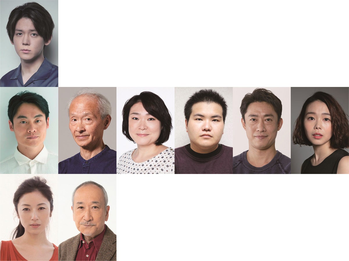 （上段）小瀧望（中段）近藤公園、花王おさむ、久保田磨希、駒木根隆介、前田一世、山﨑薫（下段）高岡早紀、木場勝己（提供写真）