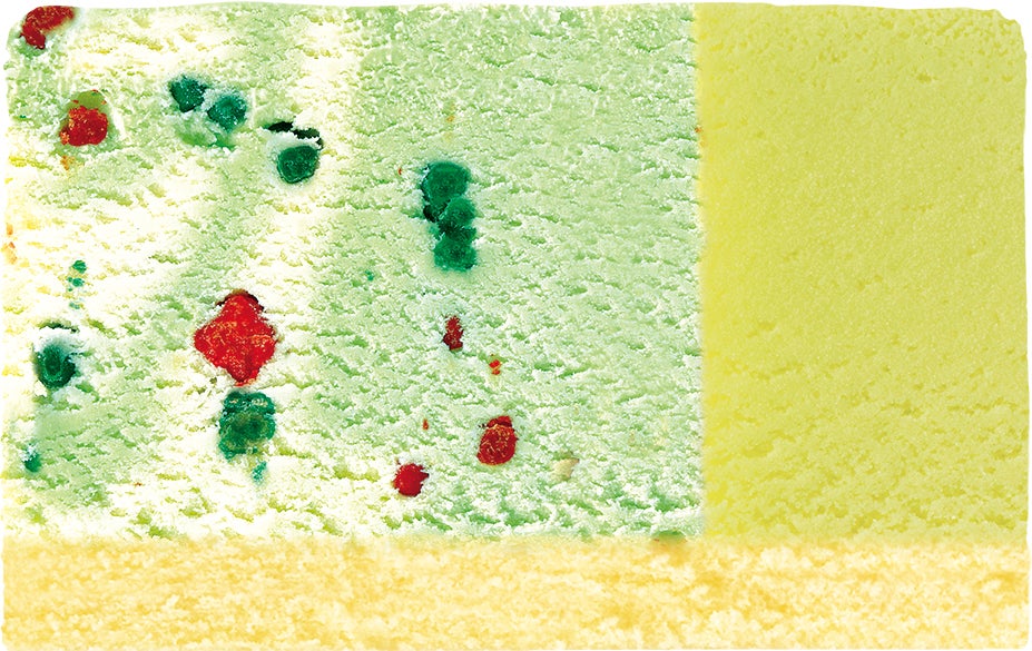 エイリアン：ポッピングシャワー＋メロンオーレ（ホワイトスポンジ）／画像提供：B‐Rサーティワン アイスクリーム