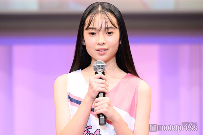野村心春さん「2023ミス・ティーン・ジャパン」の様子 (C)モデルプレス
