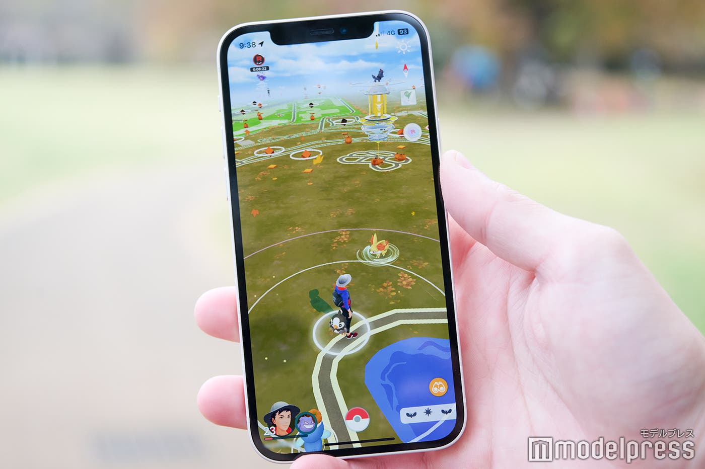 『ポケモンGO』のフィールドマップ(※ハロウィン仕様)(C)モデルプレス