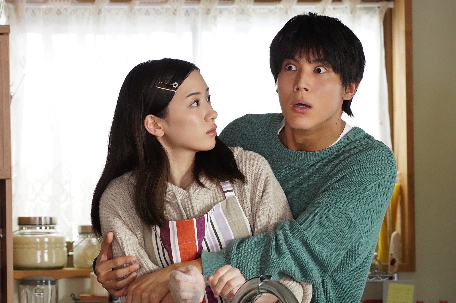 永野芽郁、中川大志「親バカ青春白書」第6話より（C）日本テレビ