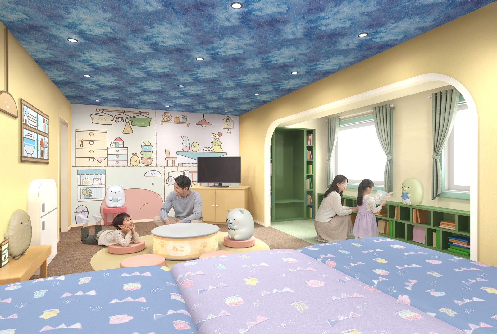すみっコたちとたぴおか探しのお部屋（C）2026 San-X Co．，Ltd．All Rights Reserved．