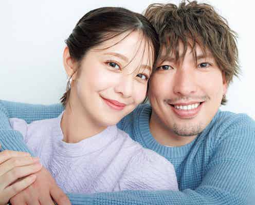 EXITりんたろー。、妻・本郷杏奈をハグ 夫婦の「シェア美容」公開