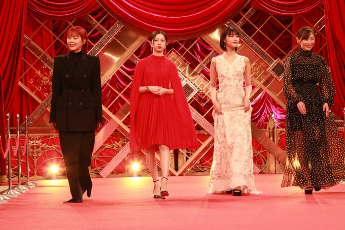 アイナ・ジ・エンド、桜田ひより、原菜乃華、福原遥(C)日本アカデミー賞協会