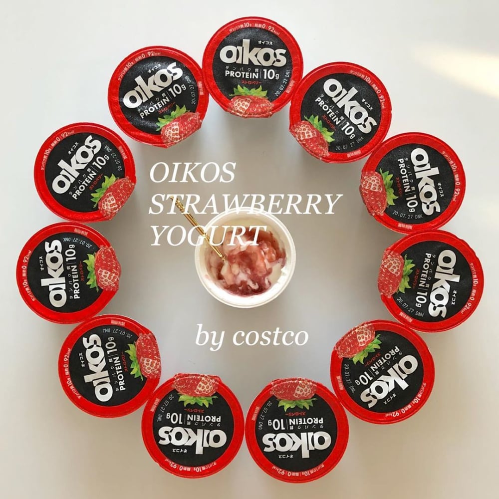 オイコスストロベリーヨーグルト