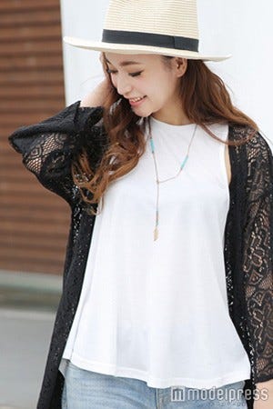 クロシェ風レーストッパーカーディガン「Galoo Shoppers」3,672 円(税込)/画像提供:Galoo Shoppers