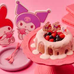 マイメロディ&クロミのもっと桃気分 Peach Sweets Buffet/提供画像
