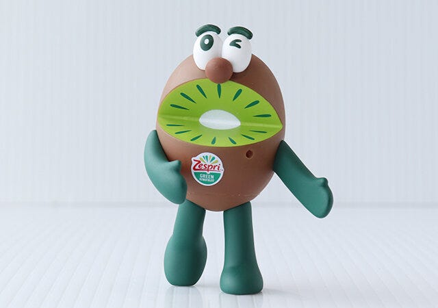 ＧＬＯＷ9月号　宝島社　雑誌　付録　ゼスプリ　キウイブラザーズ　フルーツピックセット　グリーン