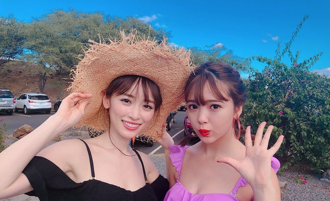泉里香 藤田ニコル ハワイでsexy 大人可愛い水着2ショット披露 女子旅プレス 泉里香 藤田ニコル ハワイでsexy 大人可愛い水着2ショット披露 女子旅プレス