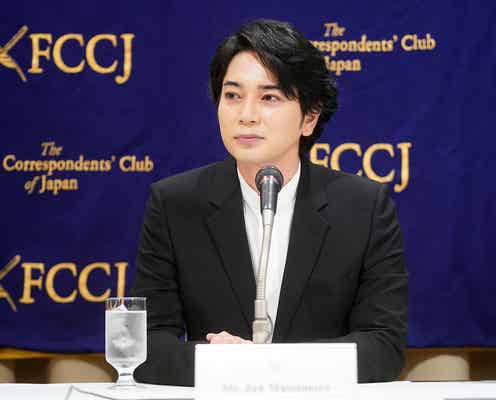 松本潤、嵐活動休止後初の公の場 初ライブフィルムの海外公開を発表<ARASHI 5×20 FILM>