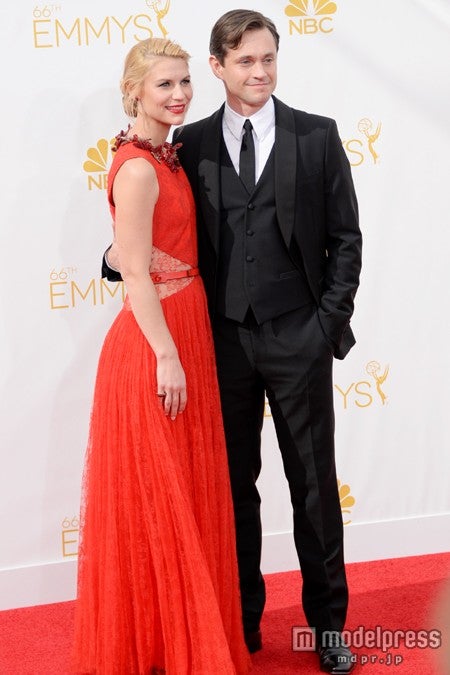 （左から）クレア・デインズ、ヒュー・ダンシー