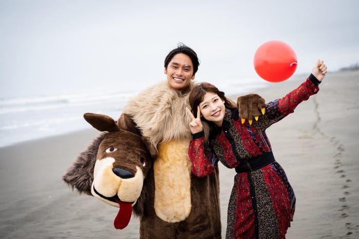 平原颯馬、染野有来(C)AbemaTV, Inc.