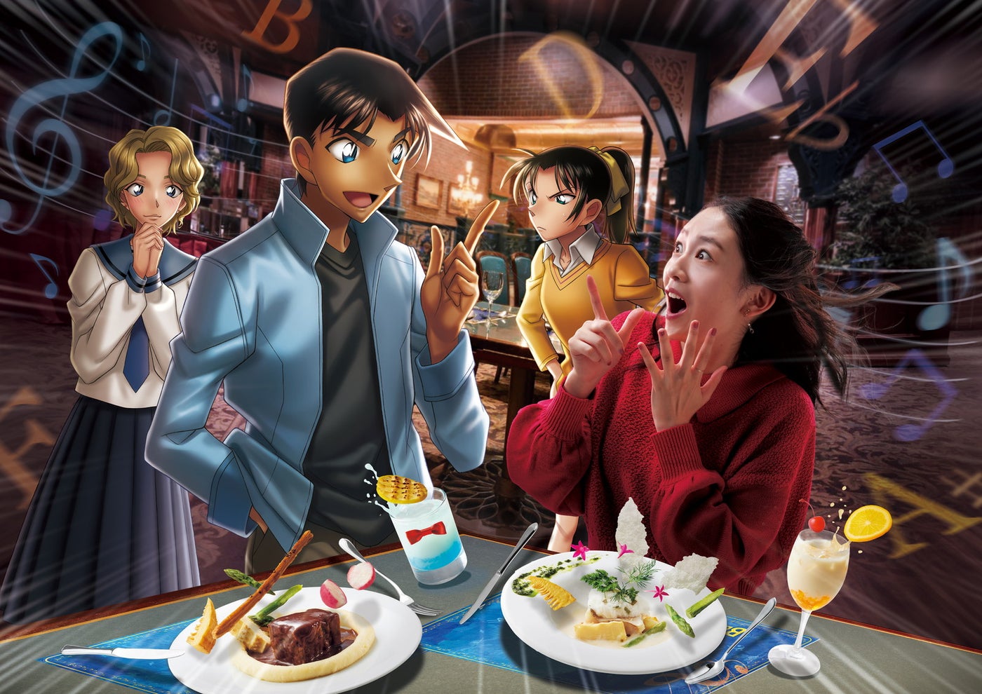 名探偵コナン・ミステリー・レストラン／画像提供：ユニバーサル･スタジオ･ジャパン