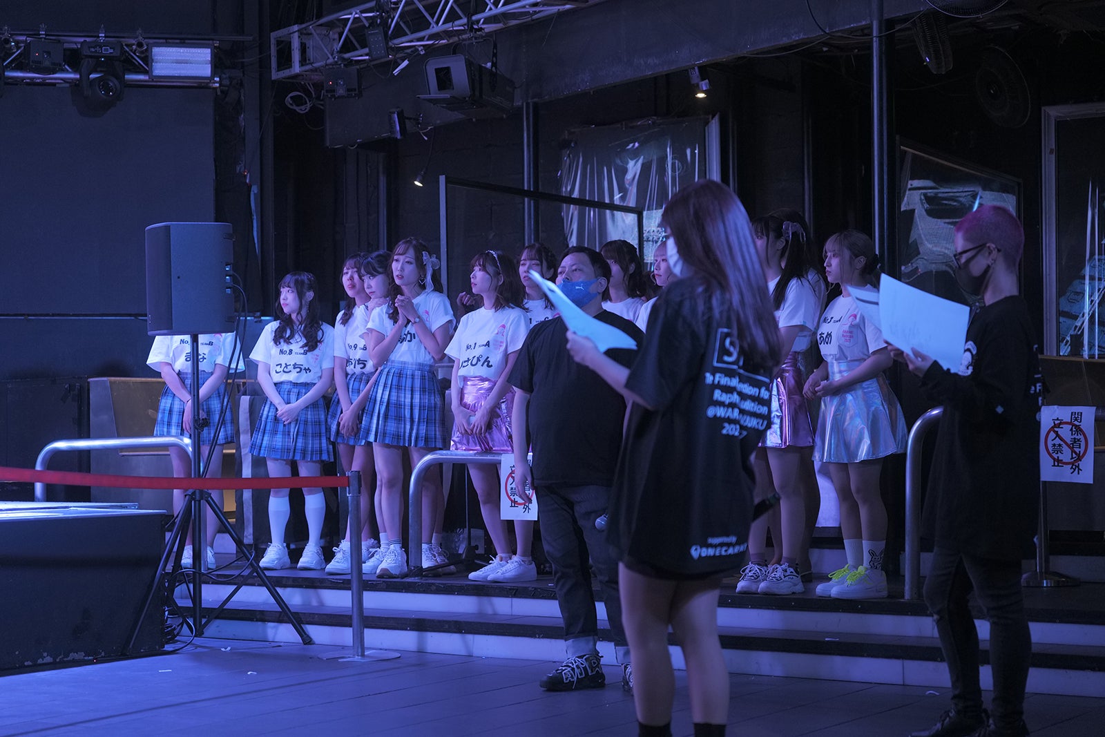 「ラファエルプロデュースアイドル」最終審査より（提供写真）