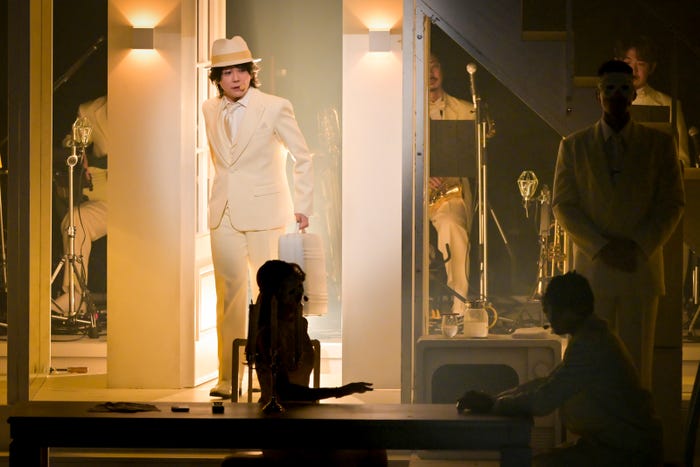 「Mrs. GREEN APPLE // The White Lounge ㏌ CINEMA」劇中カット/撮影:古溪一道