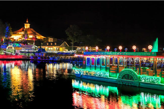 光の祭典「フェスタ・ルーチェ」春の栃木で光と水が繰り広げる輝きの世界