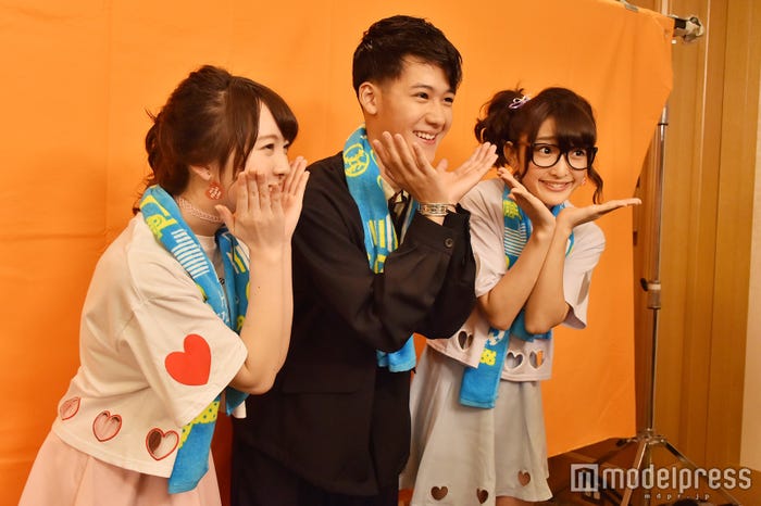 葉山奨之 with まこみな(C)モデルプレス