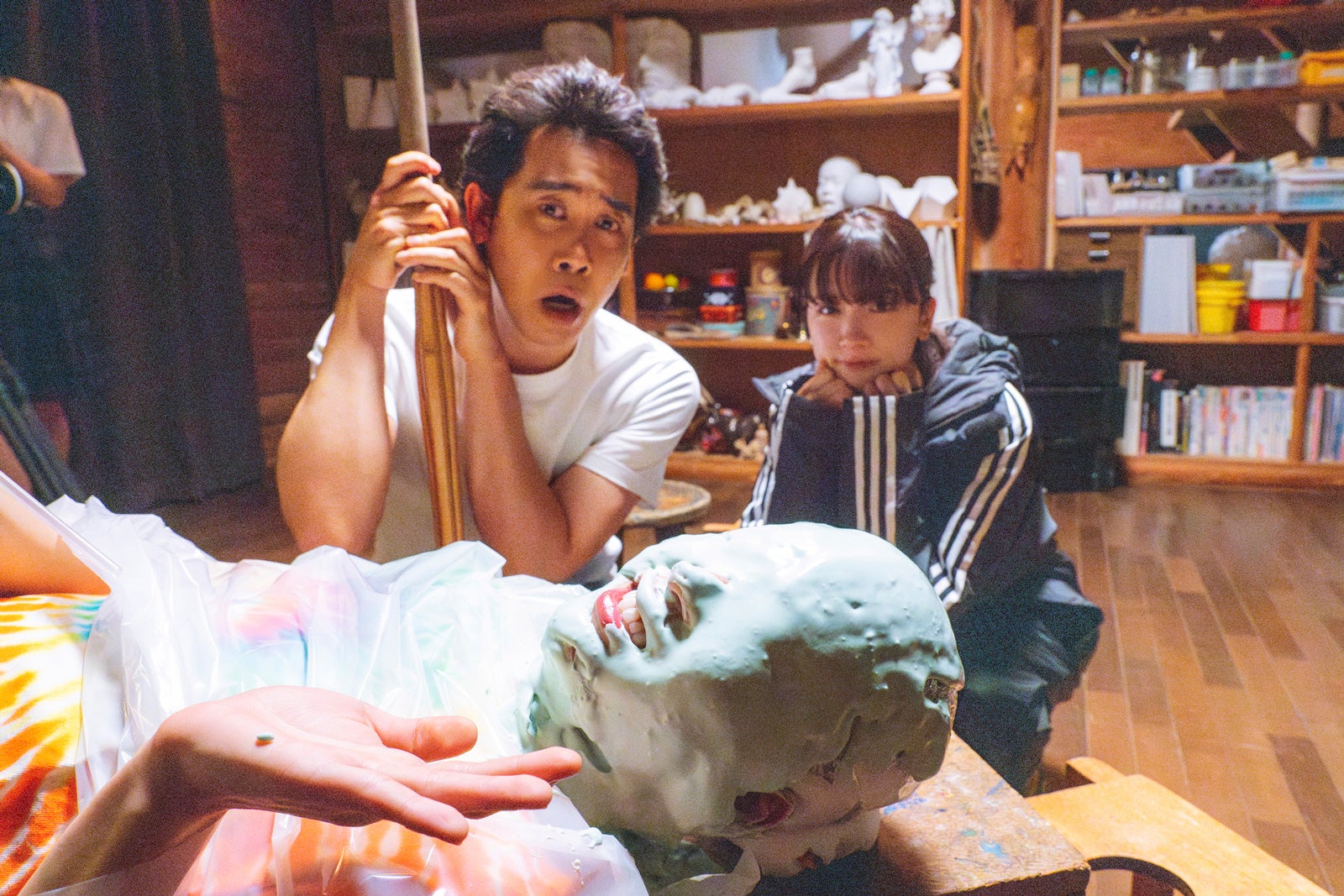 写真）永野芽郁×大泉洋『かくかくしかじか』“眼福”オフショット