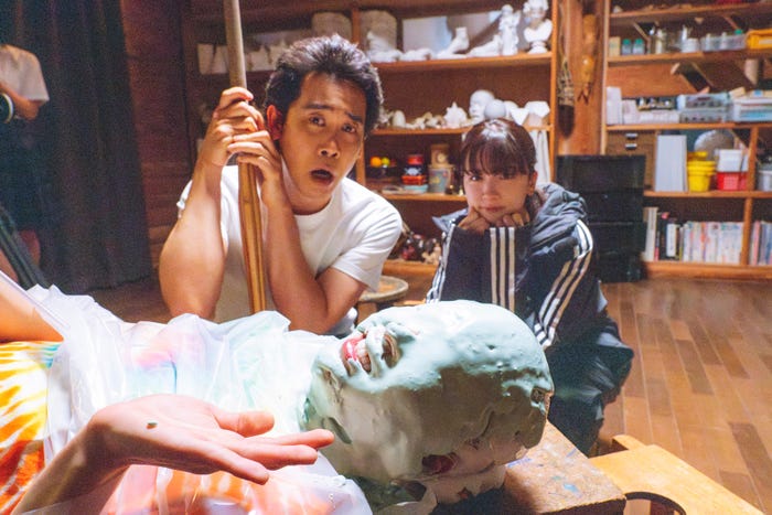 大泉洋、永野芽郁(C)東村アキコ/集英社(C)2025 映画「かくかくしかじか」製作委員会