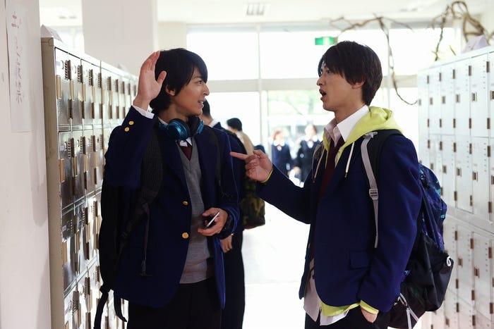 高杉真宙、横浜流星(C)2018「虹色デイズ」製作委員会(C)水野美波/集英社