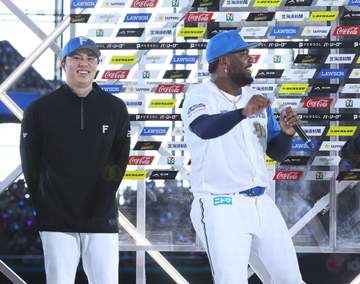 日本ハム・レイエス V弾お立ち台で「ミキティー！！」絶叫のワケは「運がいいフレーズなんじゃないかって」