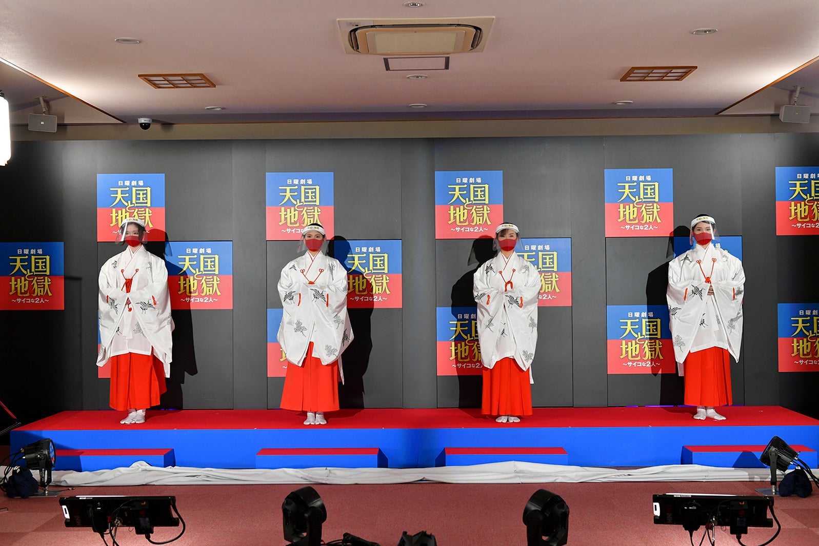 制作発表会見の様子（C）TBS