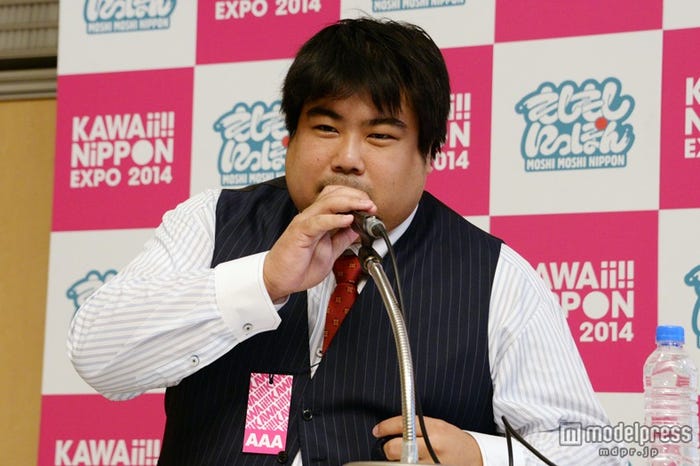 「もしもしにっぽん」プロジェクトの発表を行ったアソビシステム株式会社・中川悠介代表取締役社長