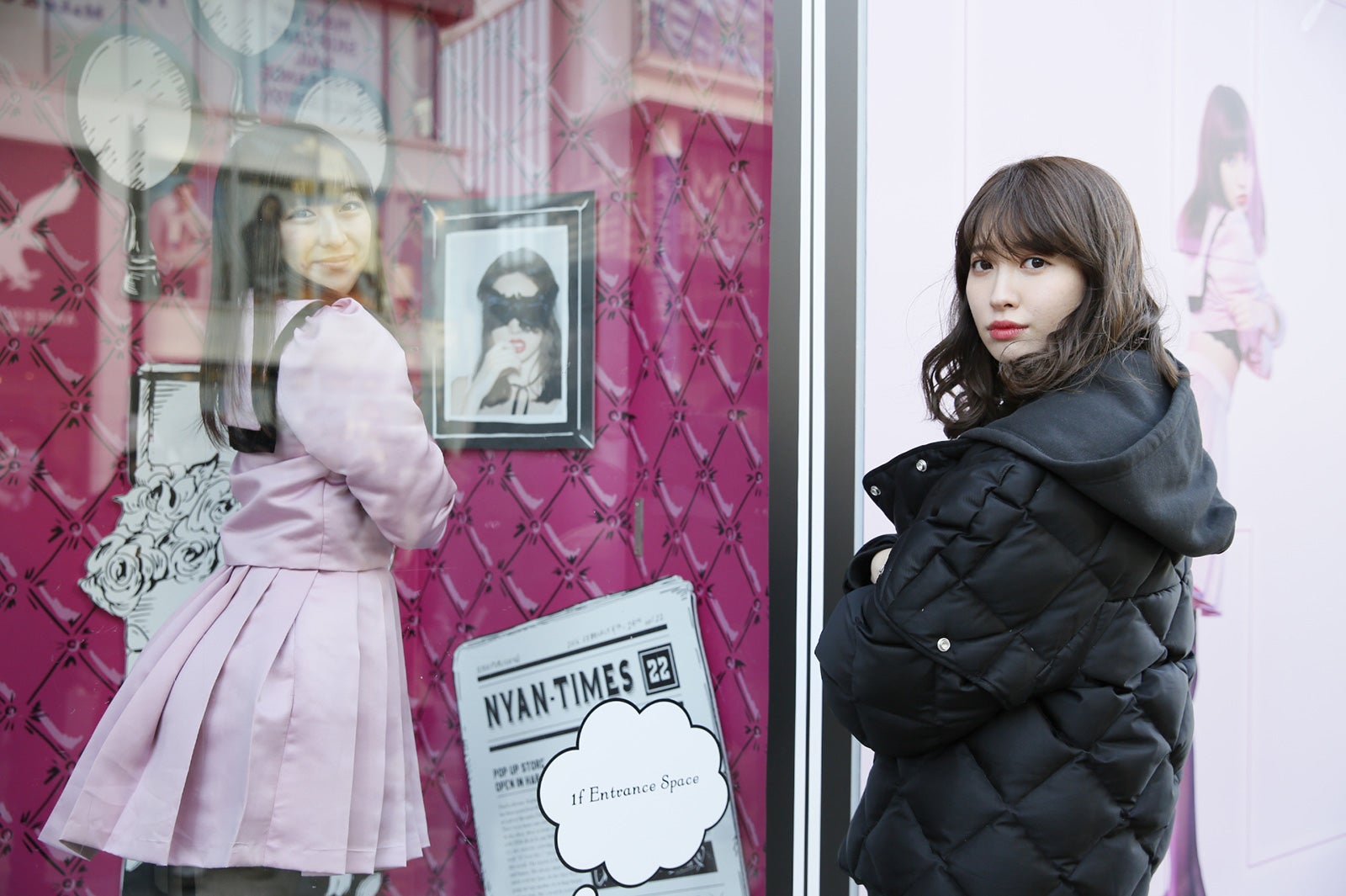 AKB48小嶋陽菜、原宿にサプライズ登場 ファンと交流も