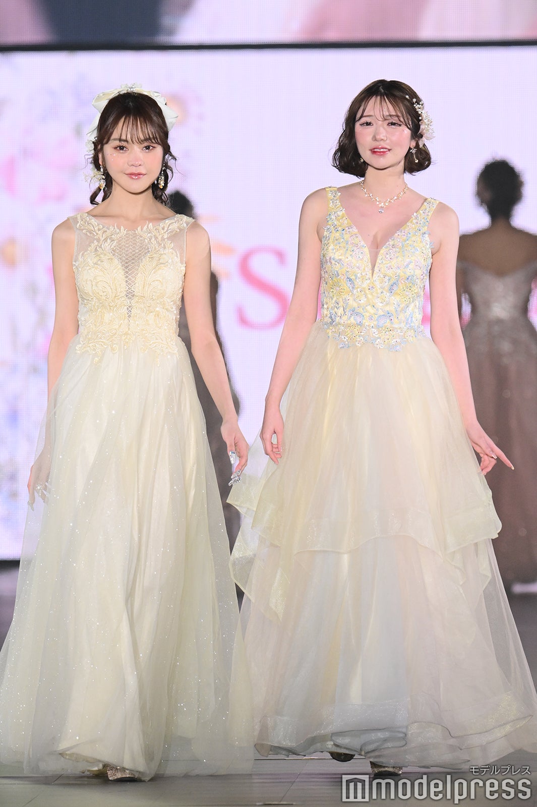 関あいか、圓谷はく「関コレ 2023 S／S」より（C）モデルプレス