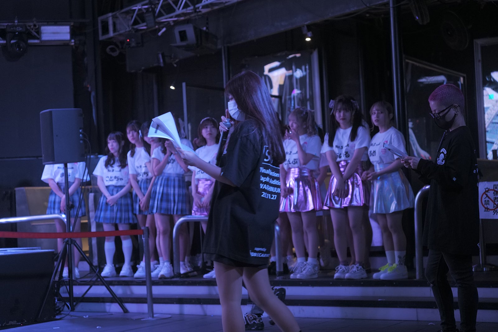 「ラファエルプロデュースアイドル」最終審査より（提供写真）