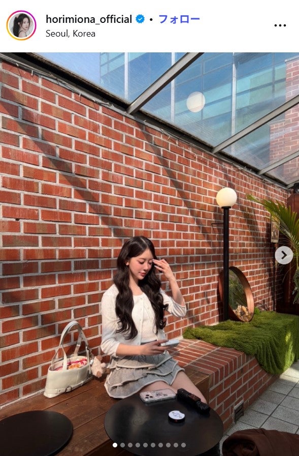 堀未央奈Instagramより