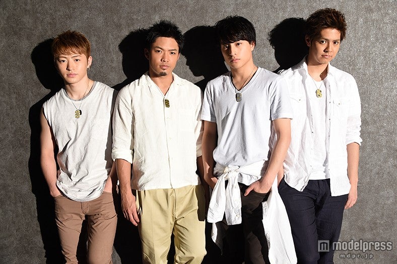 （左から）佐野玲於、数原龍友、白濱亜嵐、片寄涼太