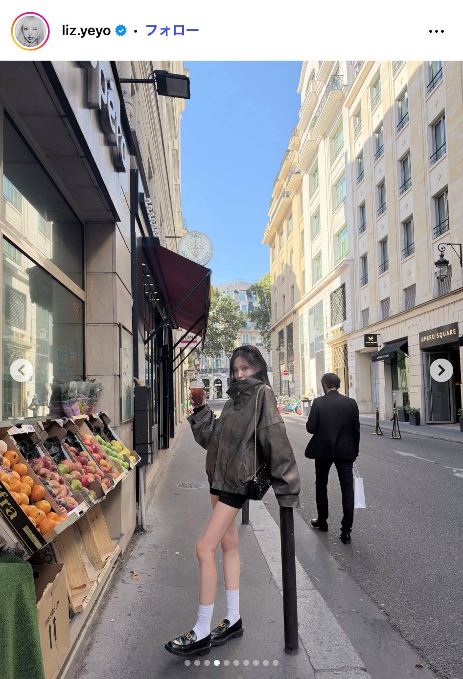 リズInstagramより