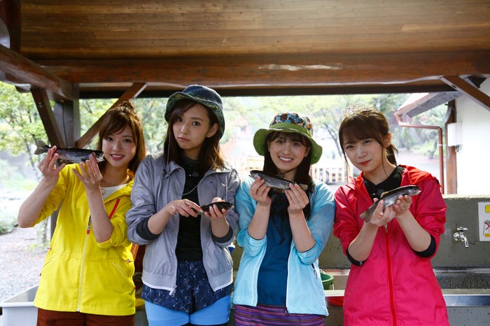 和田まあや、新内眞衣、大園桃子、秋元真夏(C)「NOGIBINGO!10」製作委員会