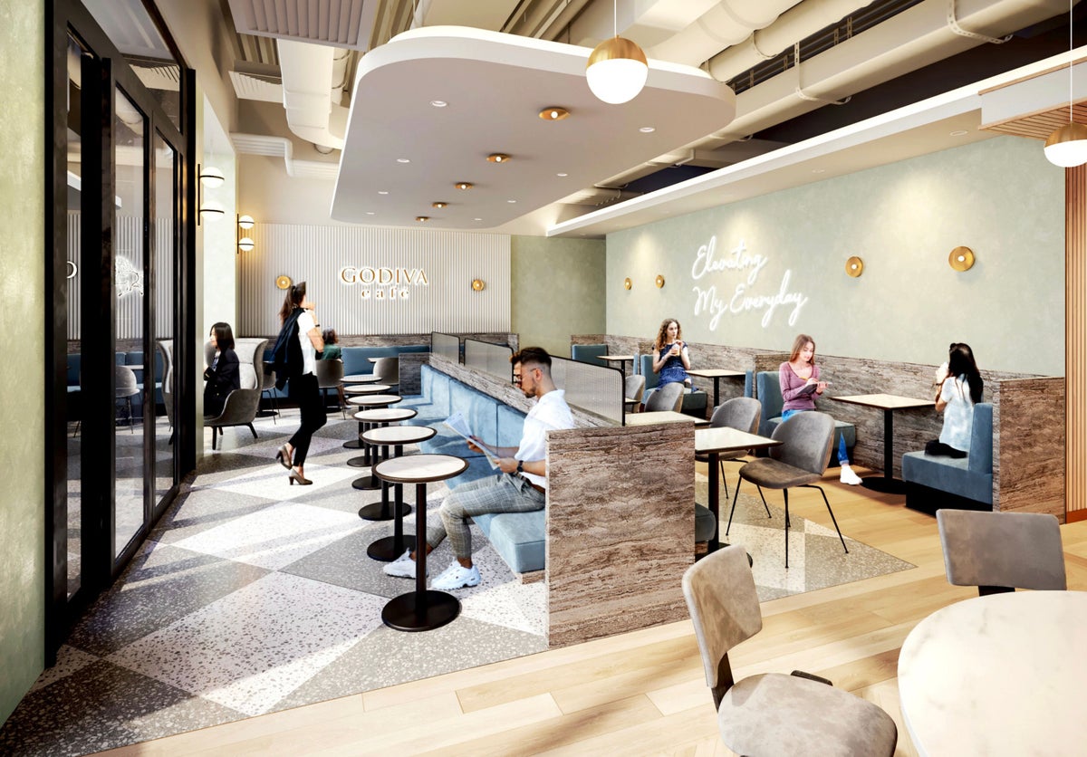 ゴディバカフェ日本橋／画像提供：ゴディバ ジャパン