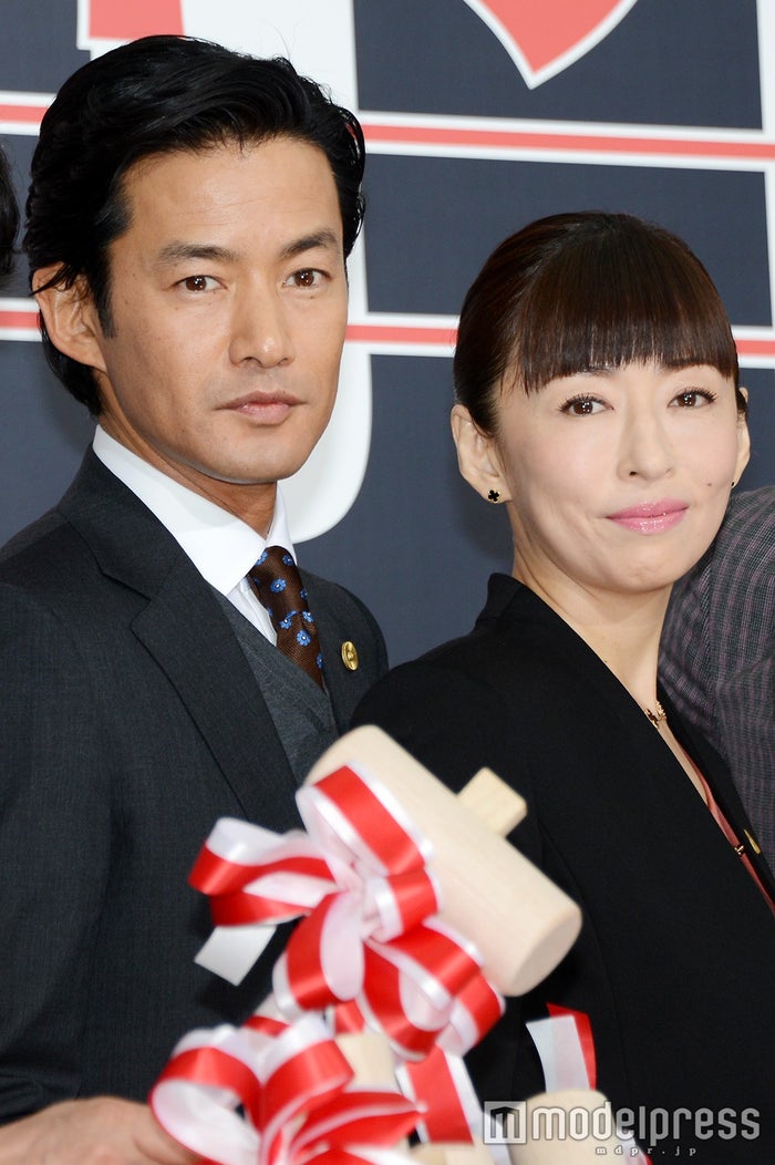 竹野内豊 松雪泰子 2度目の夫婦役 お互いの印象に照れ モデルプレス