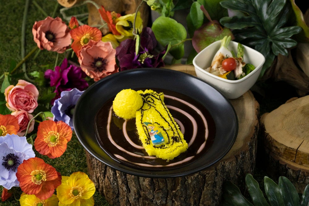 ＜ドアノブ＞ふしぎな国へようこそ！カレー（C）Disney