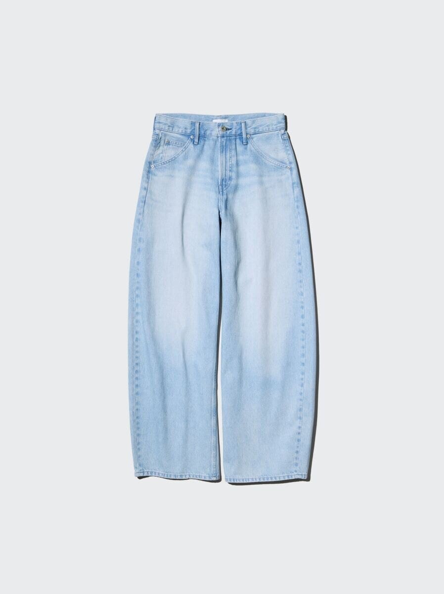 2026ユニクロ春大人女性おすすめバギーカーブジーンズ