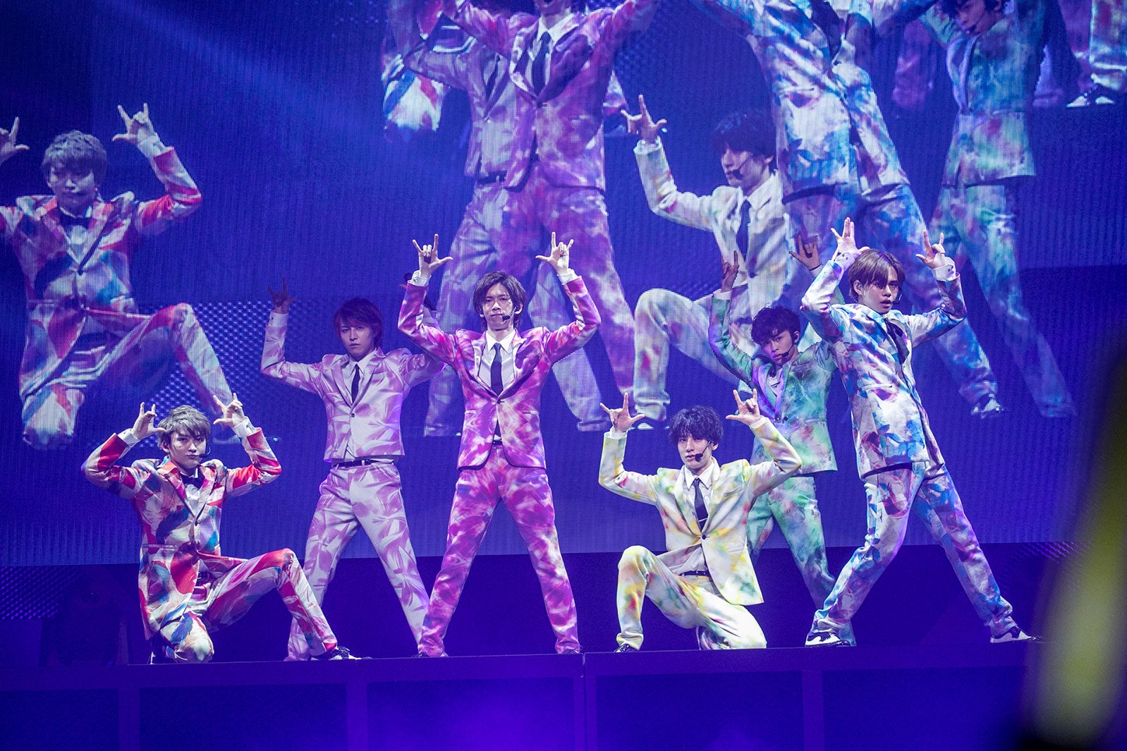 BULLET TRAIN SPRING／SUMMER TOUR 2019「EUPHORIA ～Breakthrough, The Six Brave Stars～」初日公演（写真提供：SDR）