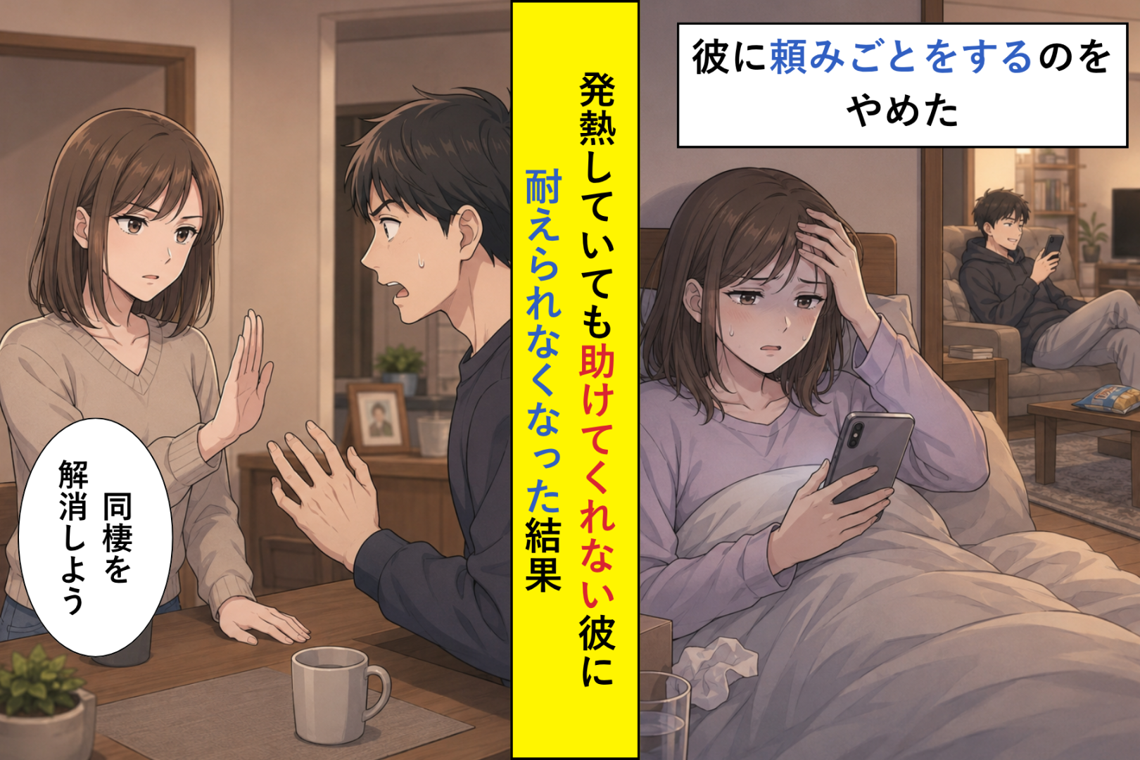 「お前が出て行くんだよな？」祖父母のマンションでそう言った彼を、家族全員で見送った日