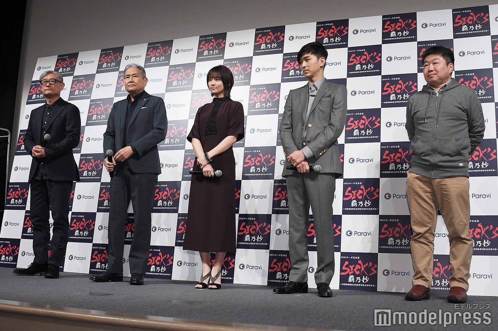 堤幸彦監督、竜雷太、木村文乃、松田翔太、 植田博樹プロデューサー （C）モデルプレス