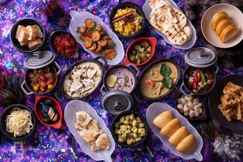 「OWNER OF A COLORFUL HEART」ハロウィンスイーツビュッフェ／画像提供：コンラッド大阪