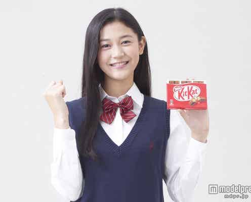 現役女子高生モデル、2年連続で 「キットカット」応援キャラクターに起用