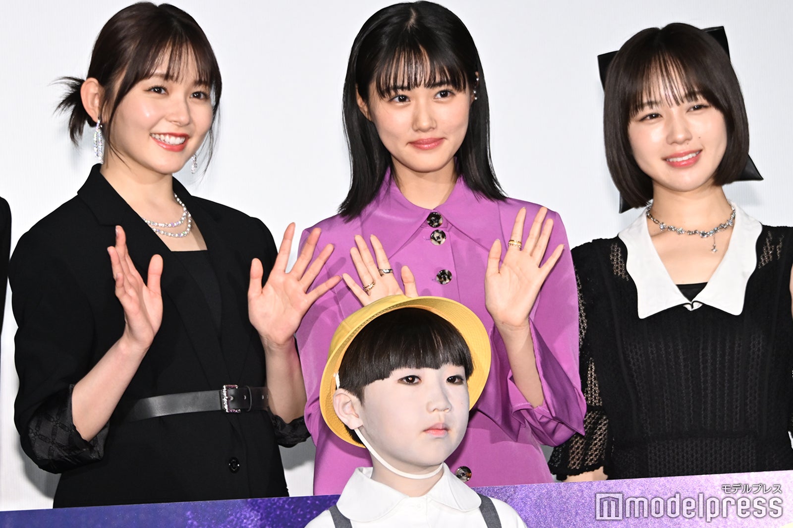 久間田琳加、原菜乃華、なえなの（C）モデルプレス