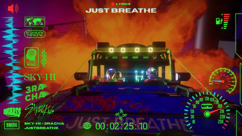 SKY-HI×3RACHA「JUST BREATHE」 （提供写真）